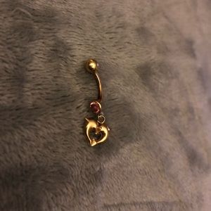 ⭐️ dolphin belly ring